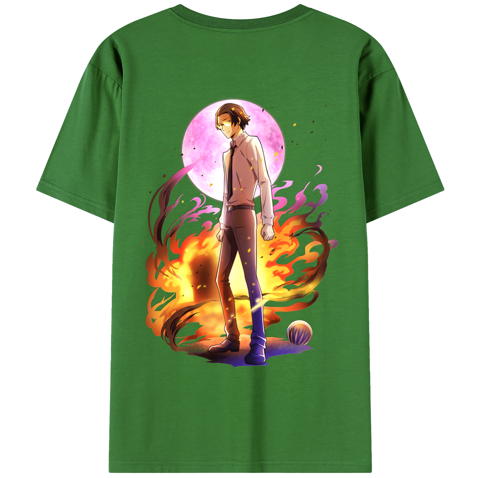 （画像用） 文豪ストレイドッグス Bungo Stray Dogs レディース半袖Tシャツ(バックプリント)